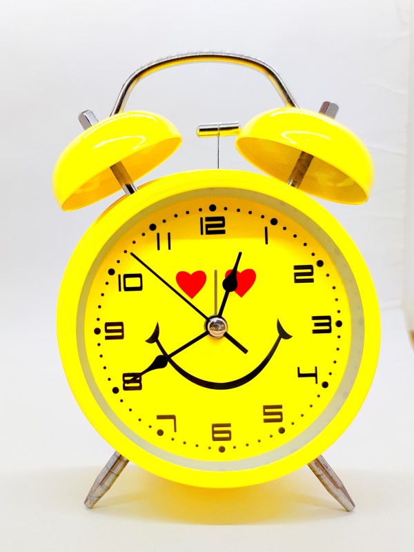 Big Twin Bell Alarm Clock, Beautiful Alarm Clock for Bedroom and Table.